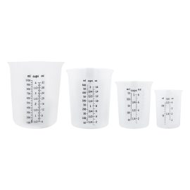 Measuring Cup 125 250 500 1000ML Silicone Bottle
